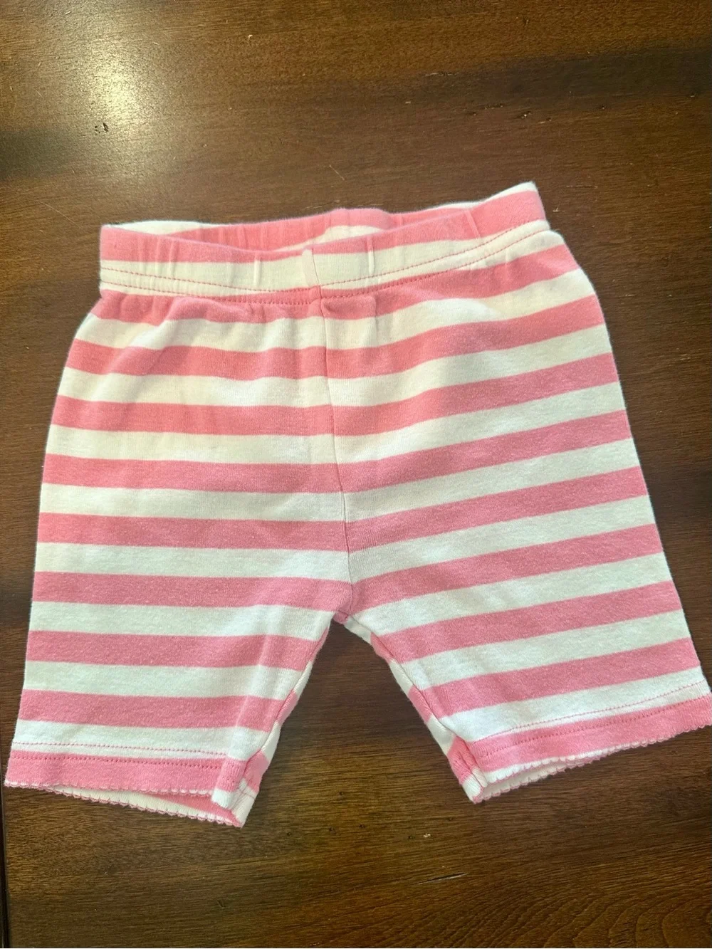 GAP Peach Moana Pajama top paired with Carter’s Pink Striped bottoms 4T